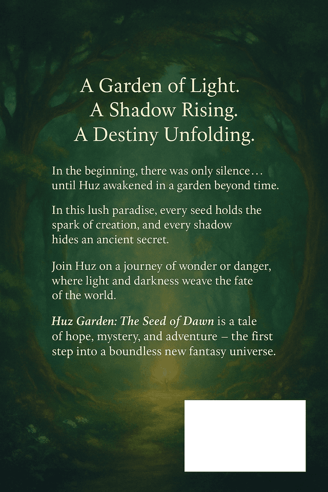 Huz Garden 1 back cover