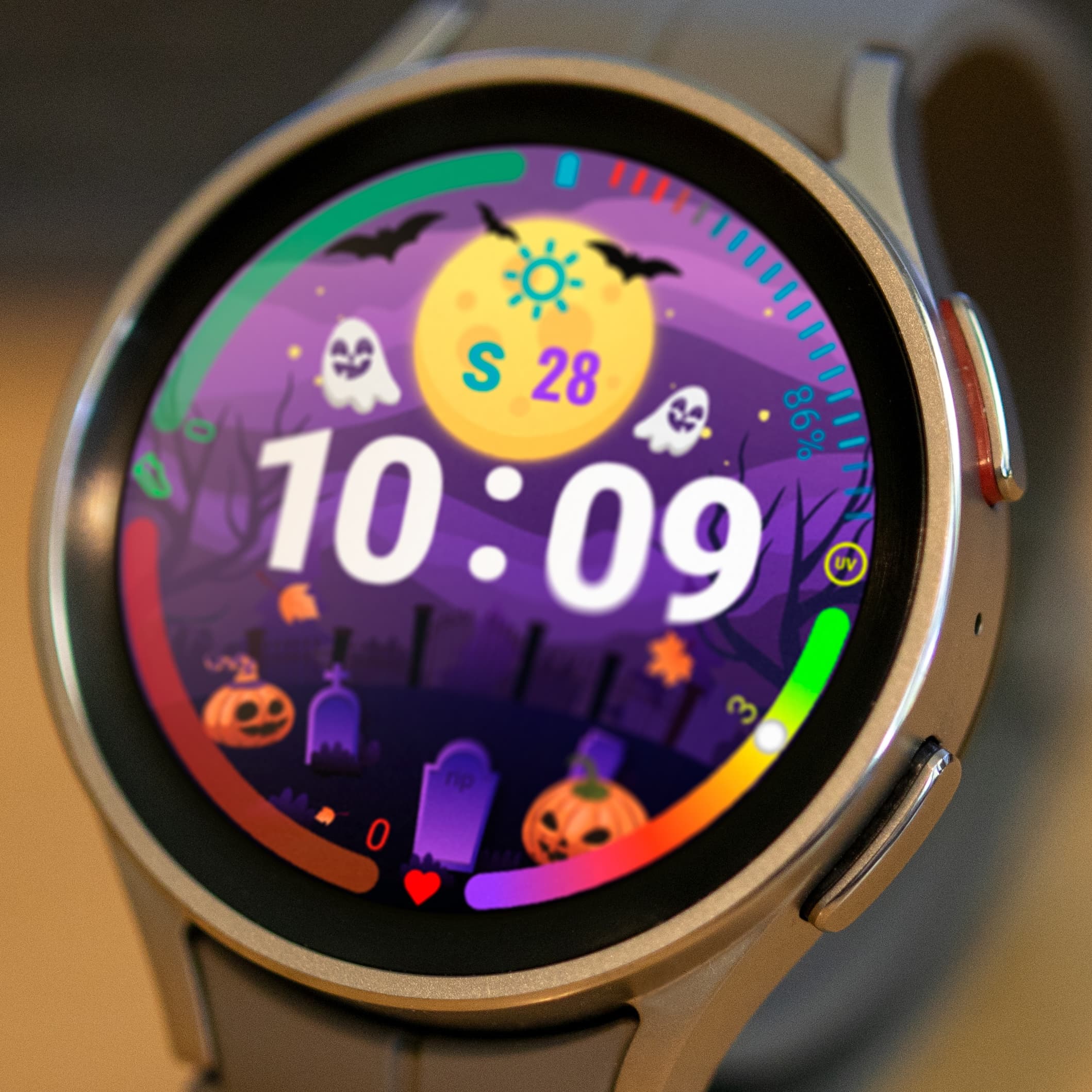 Halloween Tomb Watch Face