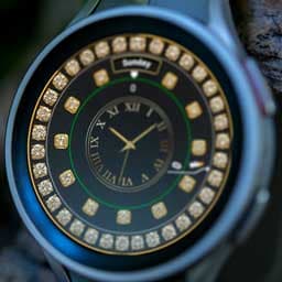Golden Diamond Watch Face