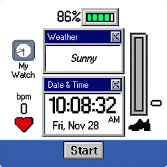 Sagehuz Retro A025 Watch face app icon