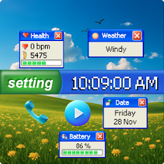 Sagehuz A058 Retro Watch Face app icon