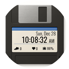 Sagehuz Floppy Disk Retro WF app icon